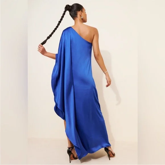 BHLDN Kaftan Maxi Satin Dress - Picture 2 of 14